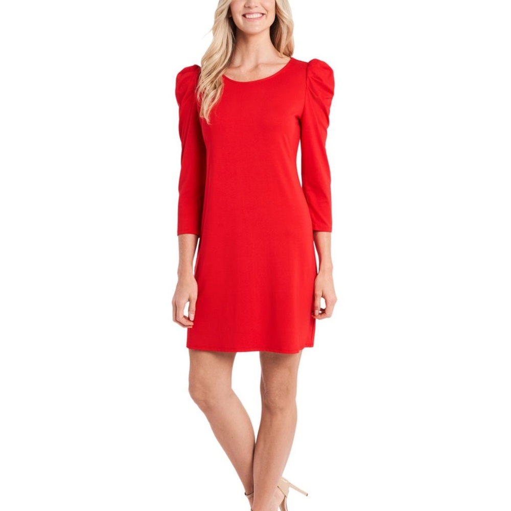 Bb Dakota Steve Madden Red Spill The Tea Holiday Dress Size Xl Nwt